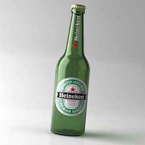Heineken beer bottle