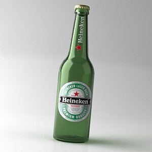 Heineken beer bottle