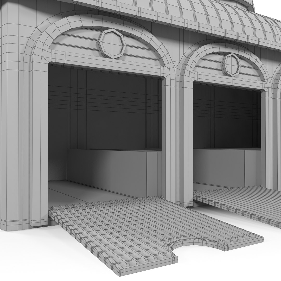 3d Model Toy Garage