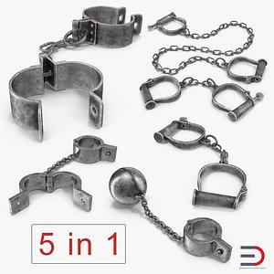 Old Prisoner Shackles Collection