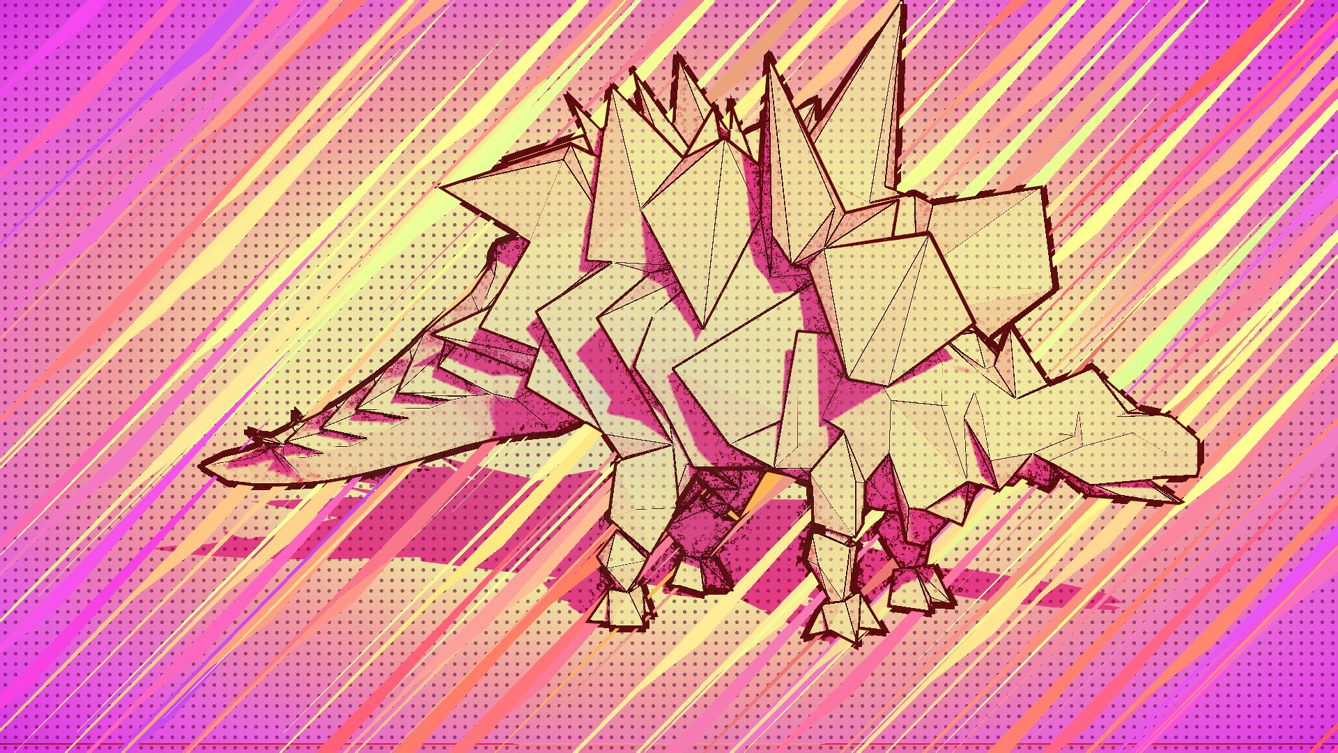 Origami Stegosaurus 3D Model - TurboSquid 2033359