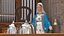 Silberne liturgische Altarglocke 3 Töne