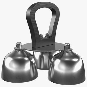 Silver Liturgical Altar Bell 3 Tones