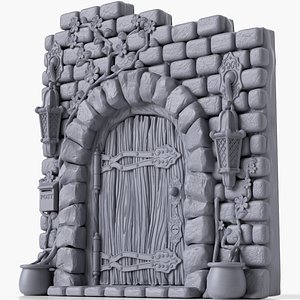 Little Fairies door STL model