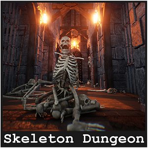 Dungeon Skeletons  30 Assets