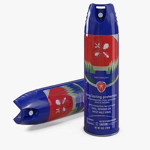 Insect Protection Aerosol Long Lasting Blue