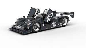 Nissan R90CK Tenoras Racing 1990 HQ 3d model 3D model