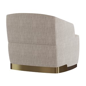 Baldwin Armchair 3D