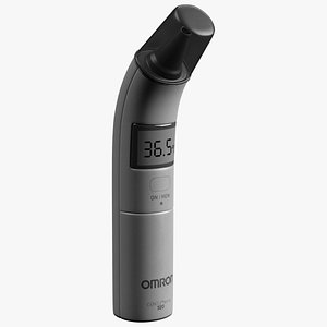 science medicine thermometer 3D