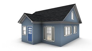 bungalow house 3D model