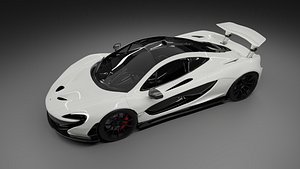 MCLAREN P1 WHITE