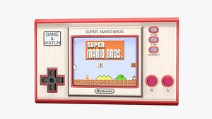 Nintendo Game and Watch Console Super Mario Bros 3D Model $29 - .3ds .blend  .c4d .fbx .max .ma .lxo .obj - Free3D
