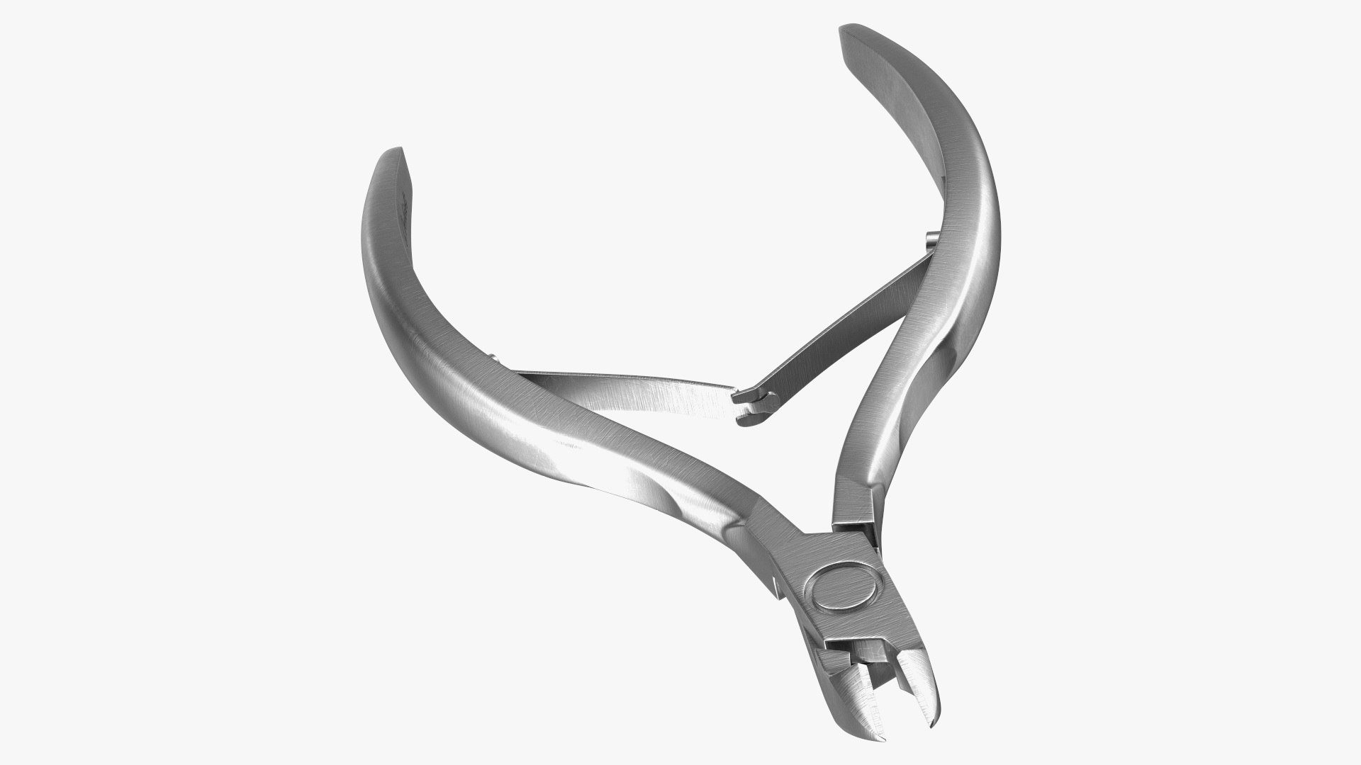 BlueOrchids Professional Cuticle Nipper Stainless Steel 3D model preview