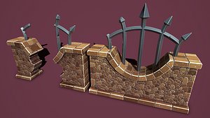 Fantasy wall 3 3D