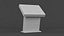 Information Kiosk 3D model