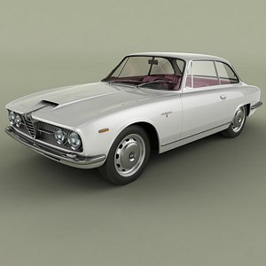 3D Alfa Romeo 2600 Sprint Coupe