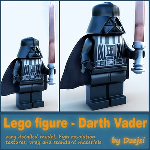 Lego character - Black sith