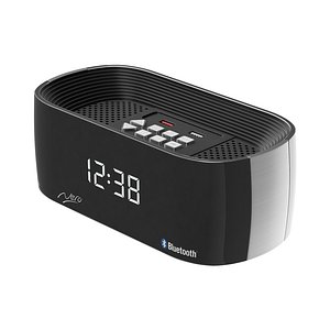 Clock Radio Titanium Bluetooth Alarm