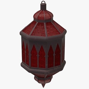3D Moroccan Oriental Lamp