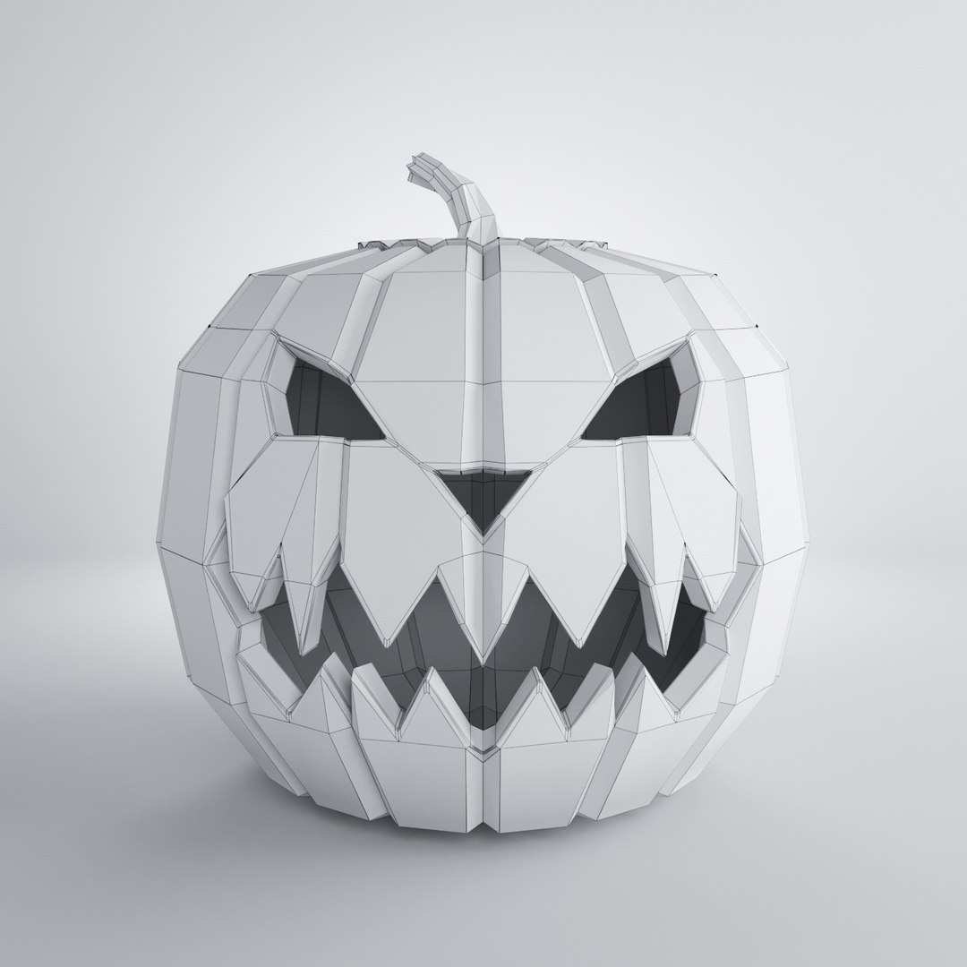 Jack O Lantern 3d Model 4081