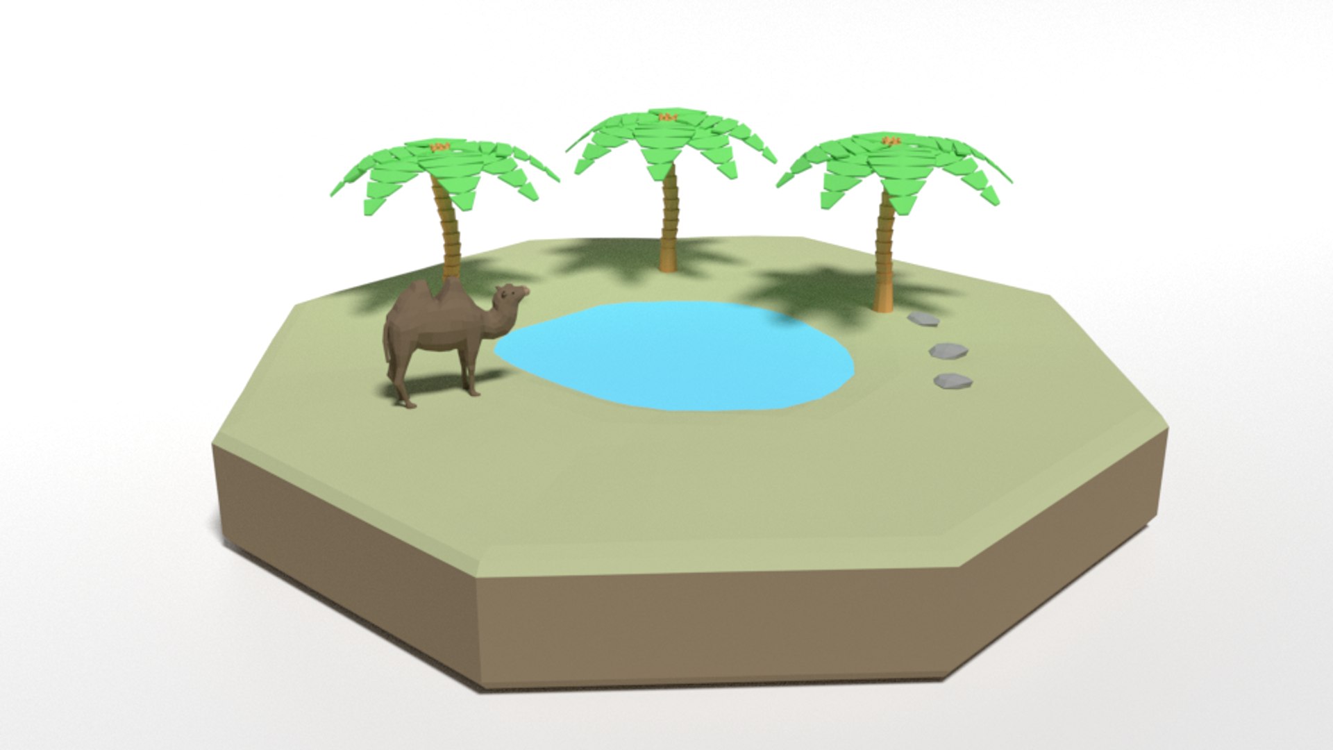 oasis scene 3D model https://p.turbosquid.com/ts-thumb/uh/PwLD14/JeWC2PtB/lowpoly_oasis_01/png/1591557450/1920x1080/fit_q87/ccc2ba628c5a6cc8299e935a672fd1e65b3ee0a9/lowpoly_oasis_01.jpg