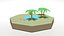oasis scene 3D model