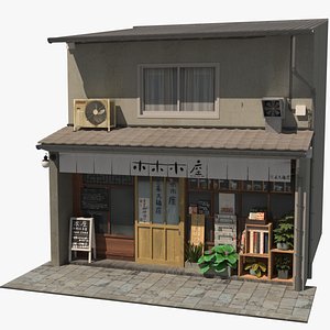 3D Hoza Cafe PBR Remastered model