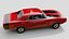 Classic Muscle Car Realistic and Game-Ready 3D model