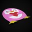Penguin Heart Card