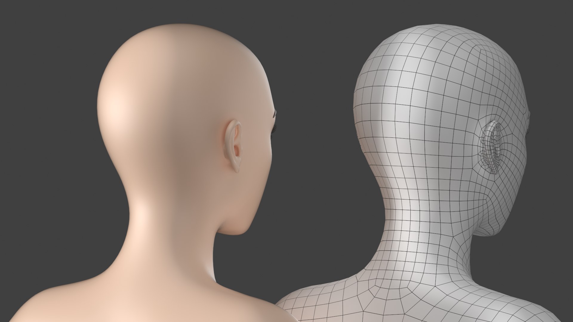 3D Model Stylized Female 01 T-Pose Base Mesh - TurboSquid 2190755