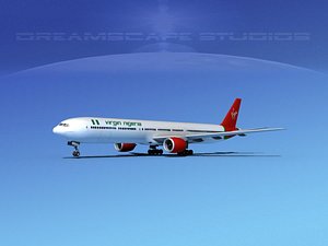 3d model boeing 777-300