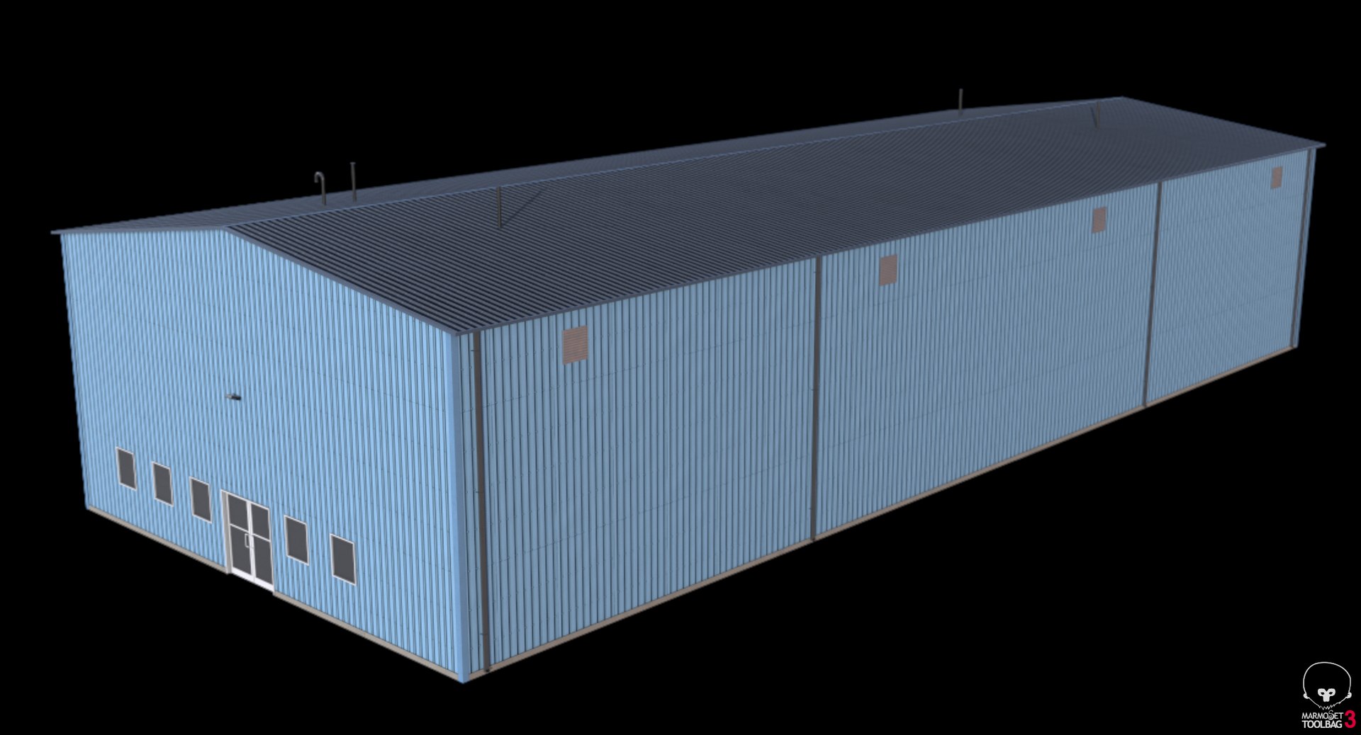 3D Blue Industrial Building 36 PBR model https://p.turbosquid.com/ts-thumb/uh/gGCz3m/en/screenshot002/png/1766508389/1920x1080/fit_q87/fd7cf468d675a3ed920f57e372a909081e0c1627/screenshot002.jpg