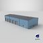 Blaues Industriegebäude 36 PBR