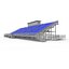 Bleachers 48 3D model