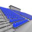 Bleachers 48 3D model