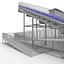 Bleachers 48 3D model