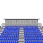 Bleachers 48 3D model