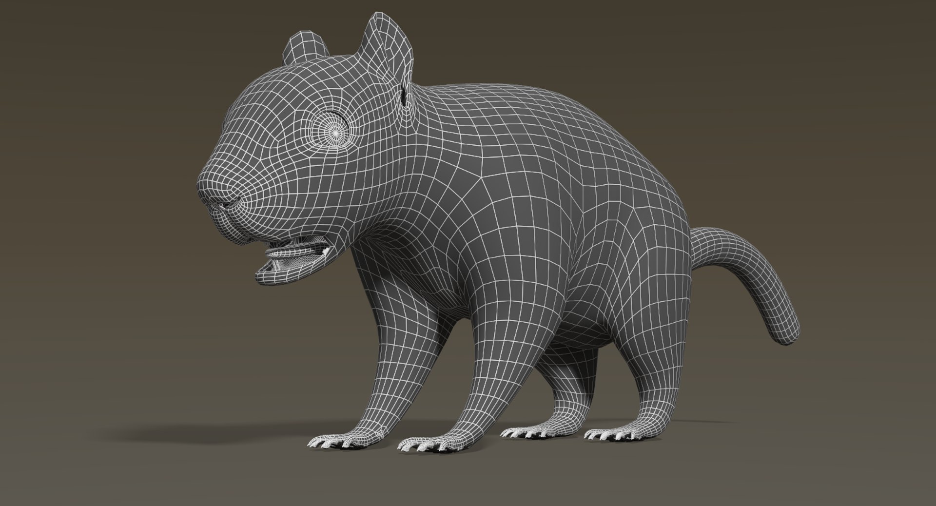 Squirrel Fur Rigged 3D Model - TurboSquid 1150239