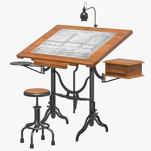 Antique Drafting Table