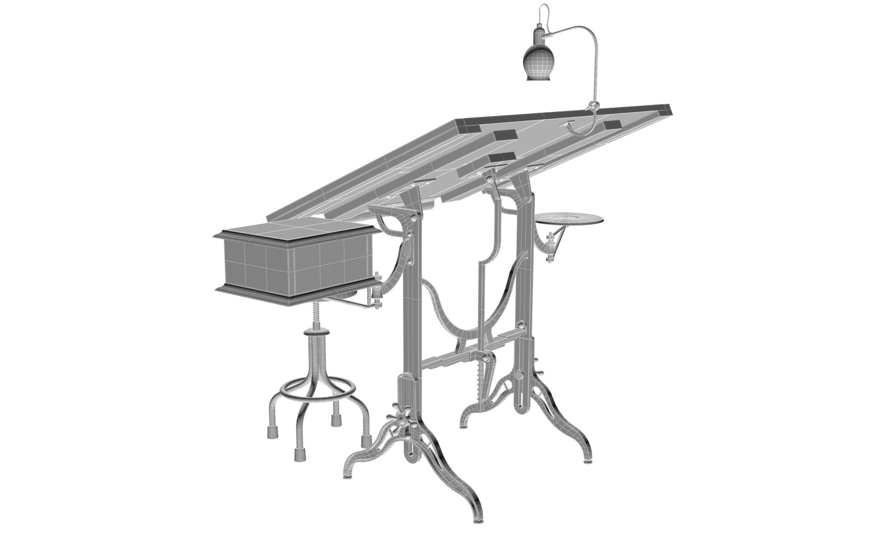 3D Antique Drafting Table https://p.turbosquid.com/ts-thumb/uh/o3Sisx/FH/draftingtable_22/png/1764672381/1920x1080/fit_q87/79c5bef22674330809f75e2a62500c169158da8d/draftingtable_22.jpg