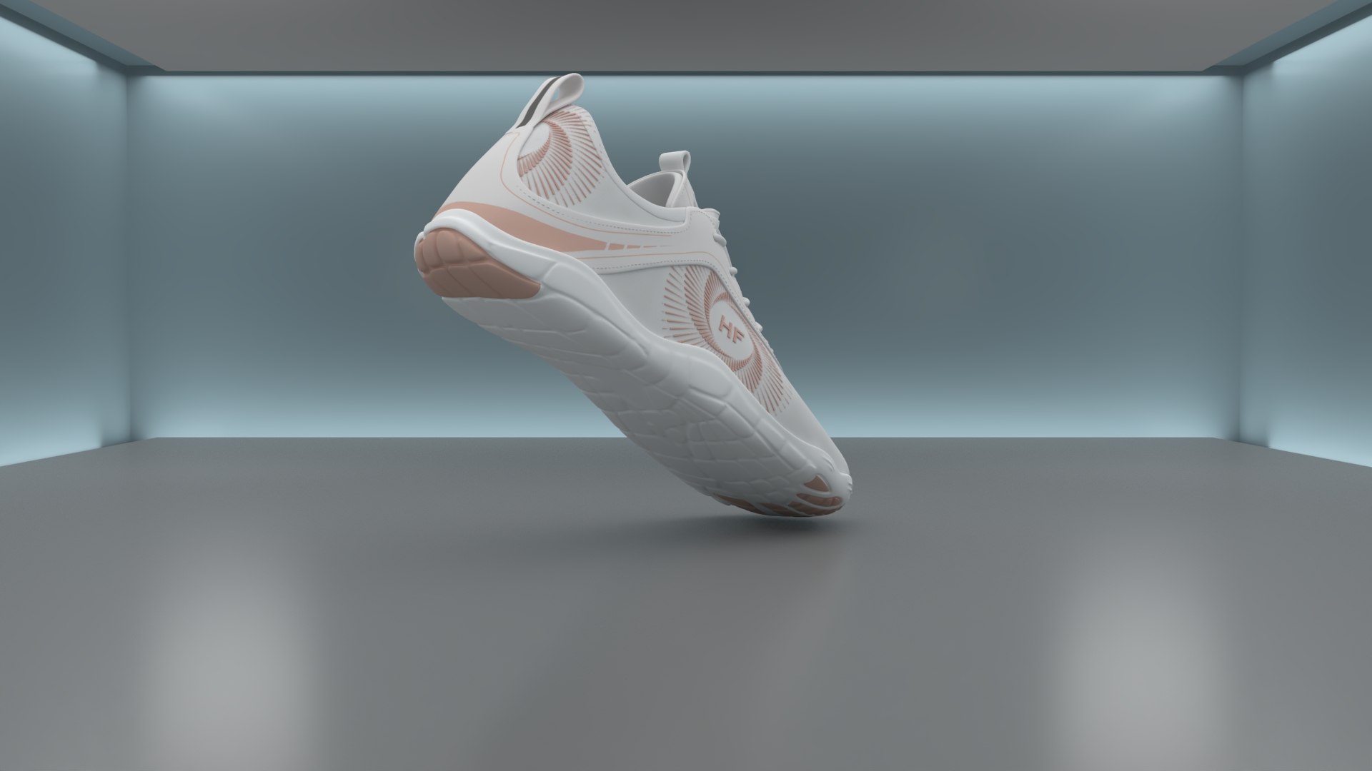 3D Model Running Shoe White 3D Model - TurboSquid 2514445