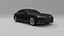 Audi A8 low poly 3D model