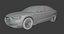 Audi A8 low poly 3D model
