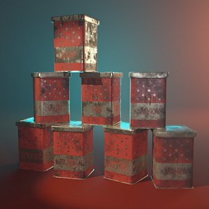 Sets for spices 3D