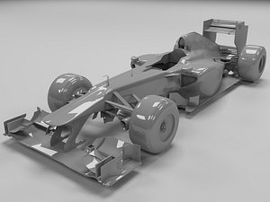 2011 MERCEDES GP MGP W02 Formula 1 car model