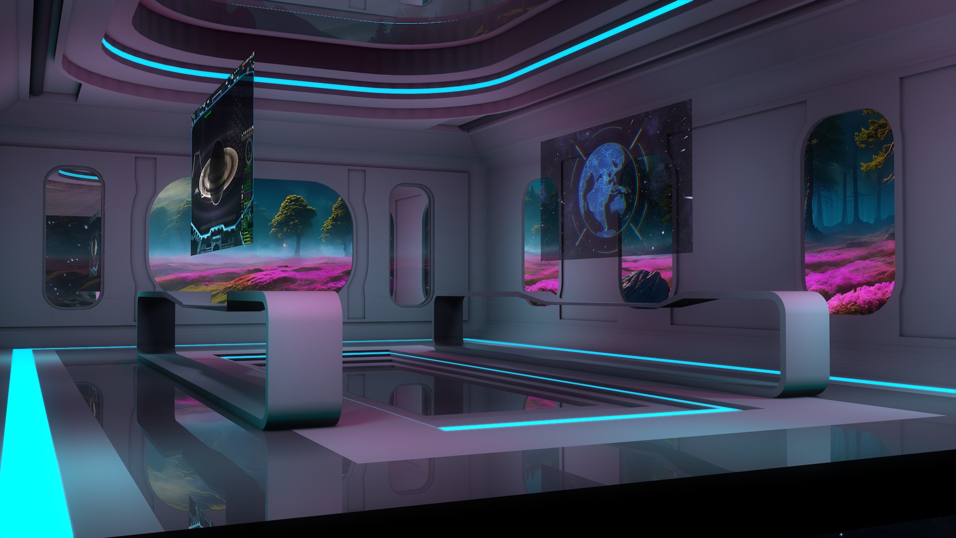 3D Sci Fi Room Model - TurboSquid 2308229