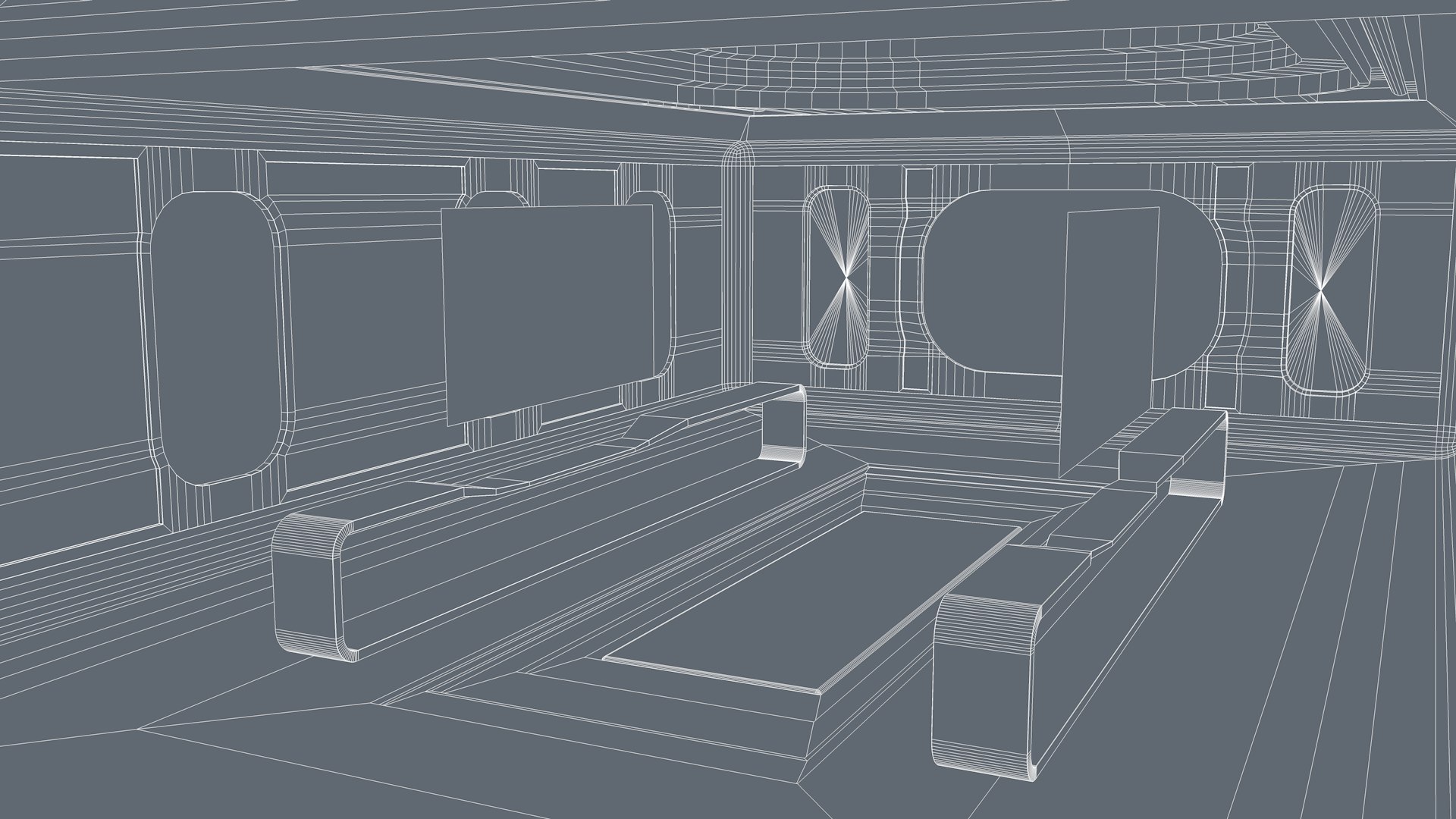 3D Sci Fi Room Model - TurboSquid 2308229