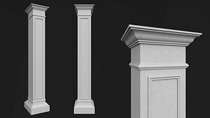 Column Decorative 18 model