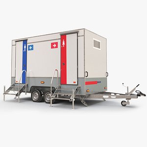 Toilet Trailer with Interior WC