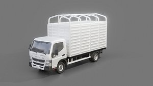 3D Mitsubishi Fuso Canter model